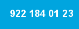 922 184 01 23